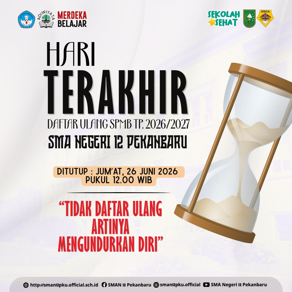 Last Day Daftar Ulang SPMB